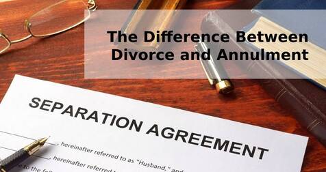 The Difference Between Divorce and Annulment